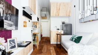 diseno-sulo-madera-apartamento-pequeno-sofa-blanca